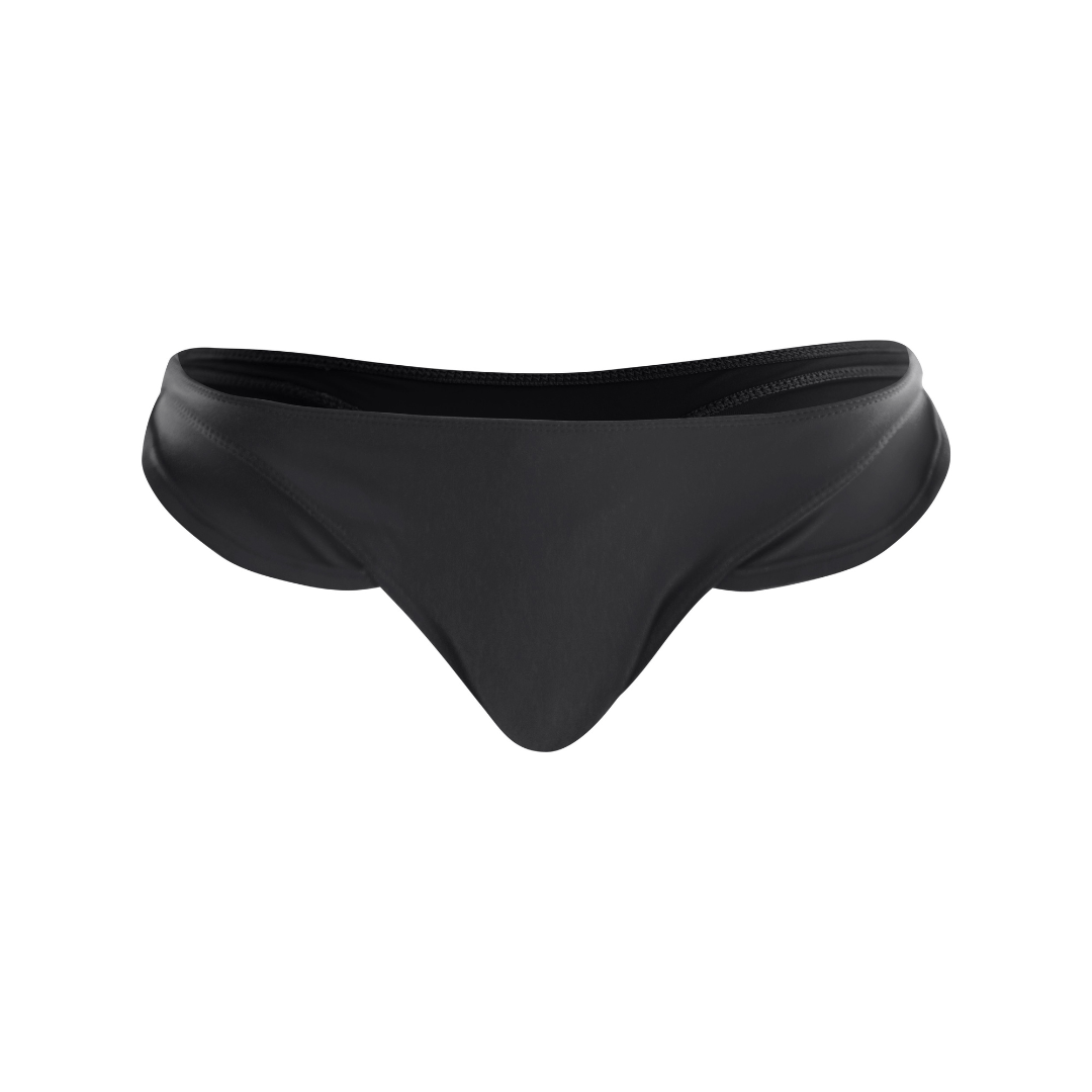 Ruffle Bottom - Black