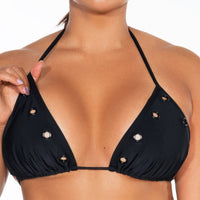 Eyelet Top - Black
