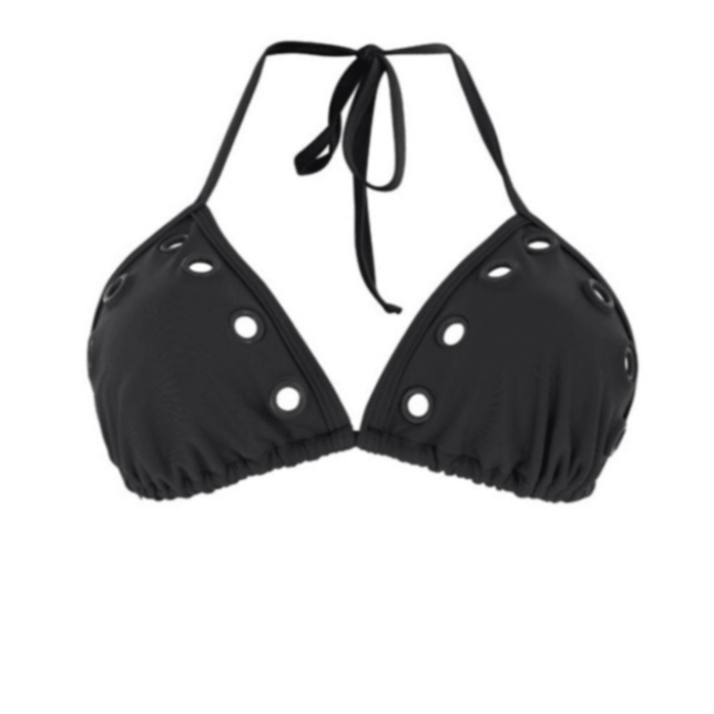 Eyelet Top - Black - Sky Stop Shop
