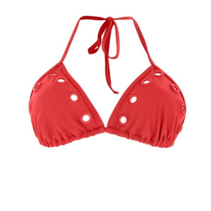 Eyelet Top - Red - Sky Stop Shop