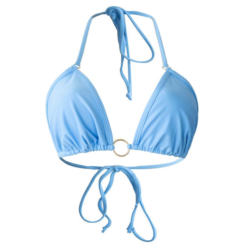 Gold O-Ring Top - Sky Blue - Sky Stop Shop